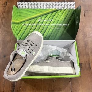 Cariuma Sneaker OCA low Cloud Grey Suede Skate Preppy Brazil M5.5/W7